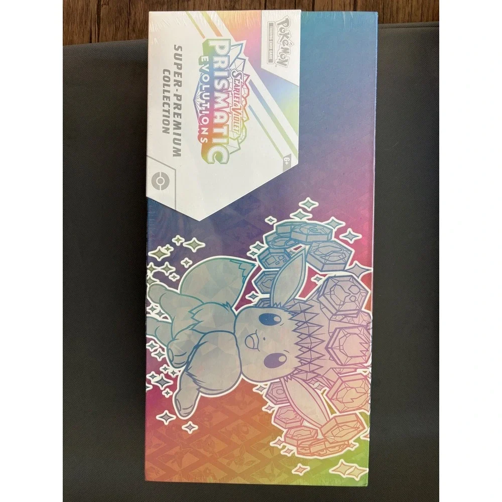 Pokemon TCG Scarlet & Violet Prismatic Evolutions Super-Premium Collection Eevee
